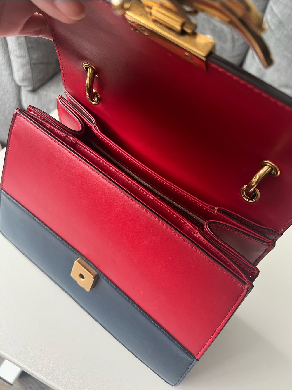 Gucci Queen Bee Margaret Tricolor - Picture 9 of 15